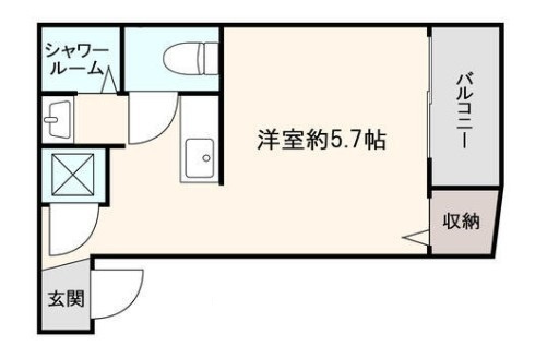 アシスト十条マンションの間取り|間取りです。