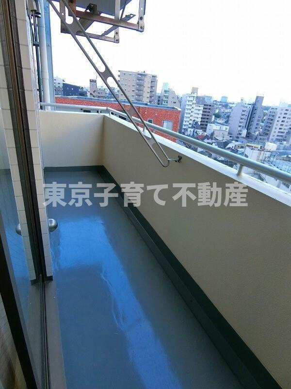コスモリード文京千駄木のバルコニー