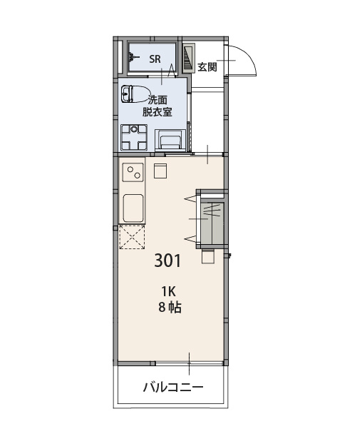 ALIVIE　秋山の間取り