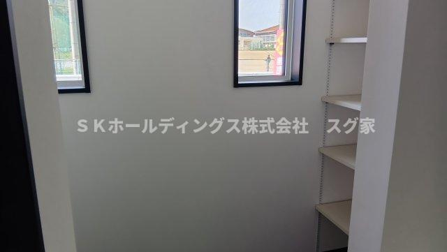 綾部市岡町新築戸建て住宅の玄関