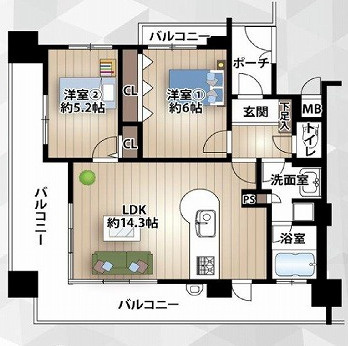 【間取り】