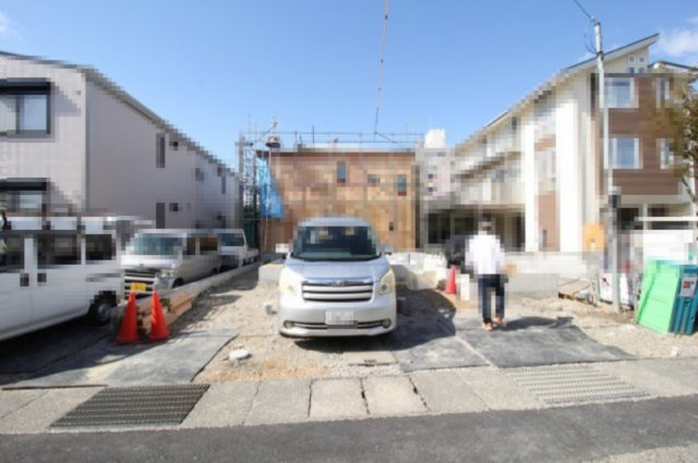 高知市弥生町　新築戸建  2期１棟2号棟　(全2区画)　　の外観|3LDK+畳コーナー+FC+WIC　
土地面積　125.59㎡　（約37.99坪）建物面積　105.98㎡（約32.05坪）
１階　52.99㎡　2階　52.99㎡
※インナーバルコニー　9.93㎡含