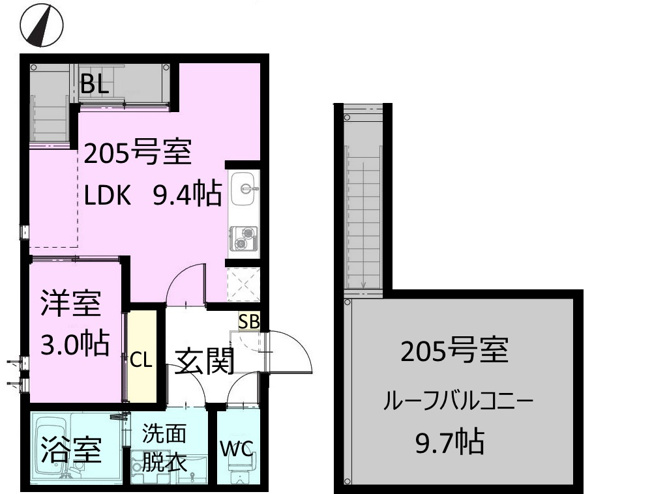 【間取り】 | フォンティーナ本千葉