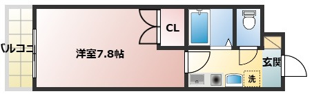 サンフローロ忍ヶ丘の間取り