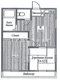 山下ハイツの間取り