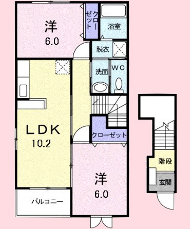 ブリーゼの間取り