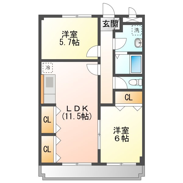 ベイヴィレッジINOUEの間取り