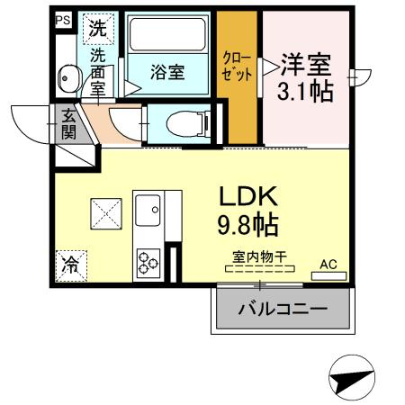 グレースＫの間取り