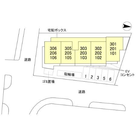 MAISON FIKAの区画図