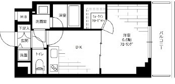 エグゼ浅草弐番館の間取り|間取りです。