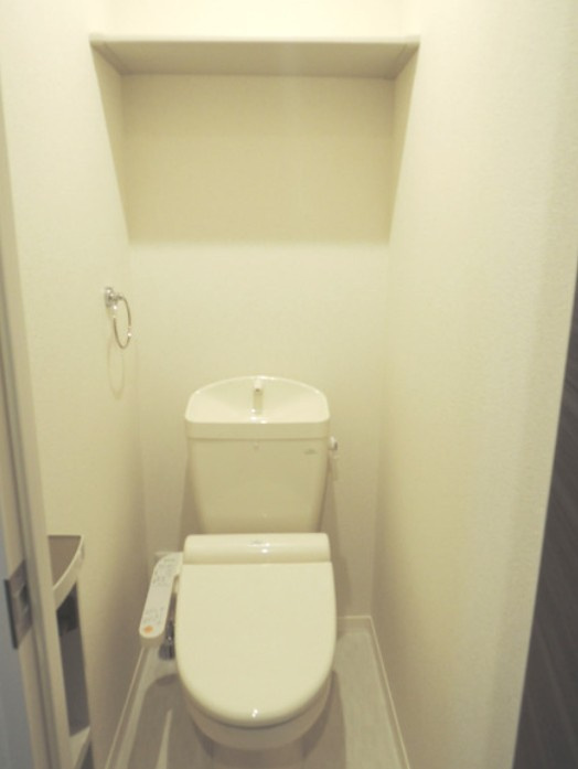 仲介手数料（賃料の1.10ヵ月）の50％OFF対象物件！のトイレ|トイレもきれいです
