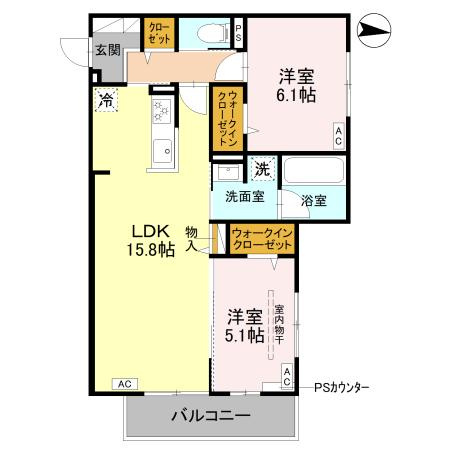 MAISON FIKAの間取り