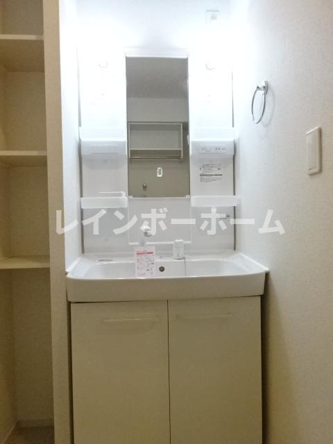 担当エリアのルームアドバイザーが直接対応の洗面所|忙しい朝には欠かせない洗面所です