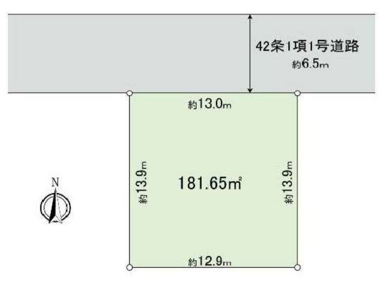 泉区緑園6丁目 土地 5250万円