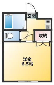 カーサ白河の間取り