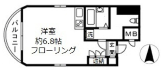 アール・ブリュット白山の間取り
