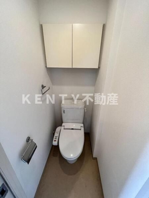 【トイレ】 | フェリエ大森町 | 落ち着いた色調のトイレです