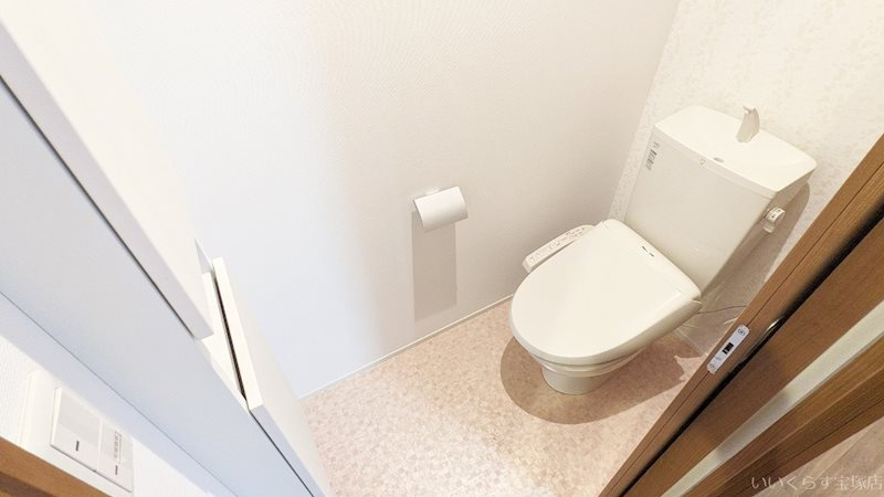 ヴィオラ逆瀬川のトイレ|トイレもきれいです