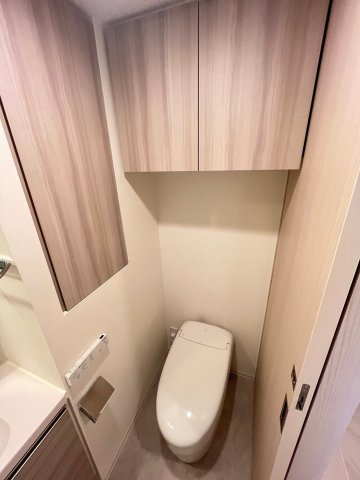 ザ・パークハビオ塚本のトイレ|清潔感のあるトイレです