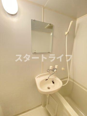 大阪市東淀川区柴島２丁目の賃貸マンションの洗面所