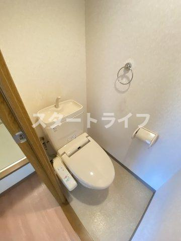 大阪市東淀川区柴島２丁目の賃貸マンションのトイレ