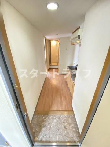 大阪市東淀川区柴島２丁目の賃貸マンションの玄関