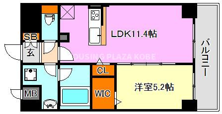 precioso神戸の間取り