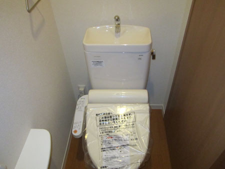 シャーメゾンサンオンズのトイレ|ゆったりとした空間のトイレです