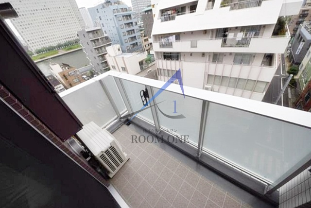 クレヴィスタ門前仲町グランのバルコニー|バルコニーです。