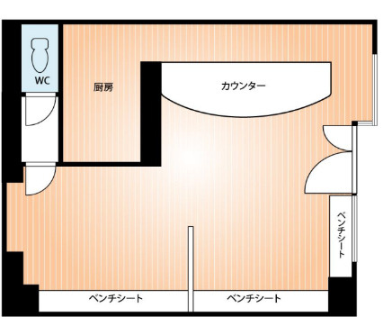 大阪市淀川区三国本町２丁目の店舗一部の間取り