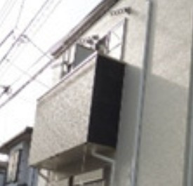 f-cubeのバルコニー