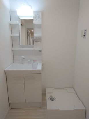 キャメル東大宮二丁目の独立洗面台