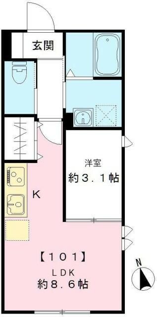 プライム パナ Ｔａｎａｋａの間取り
