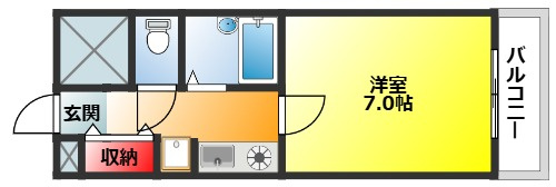 【間取り】 | シティアーク東淀川