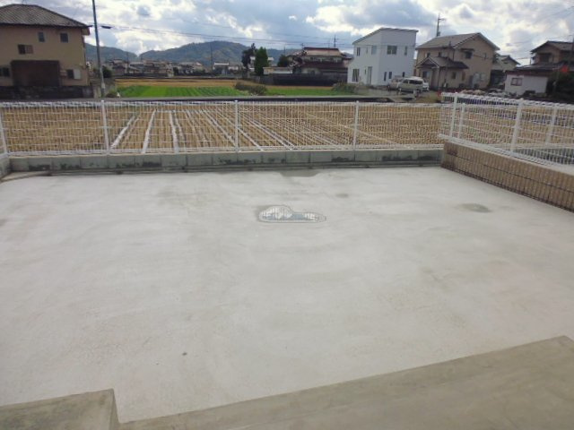 シェモアＢの庭|専用庭