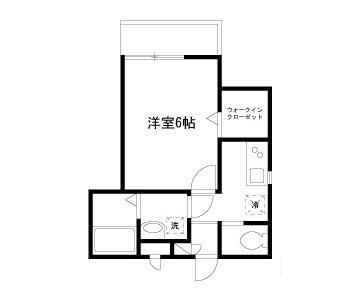 フォレストメゾン駒込の間取り|間取りです。