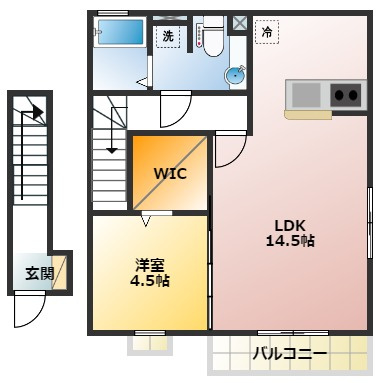ラフィーネの間取り