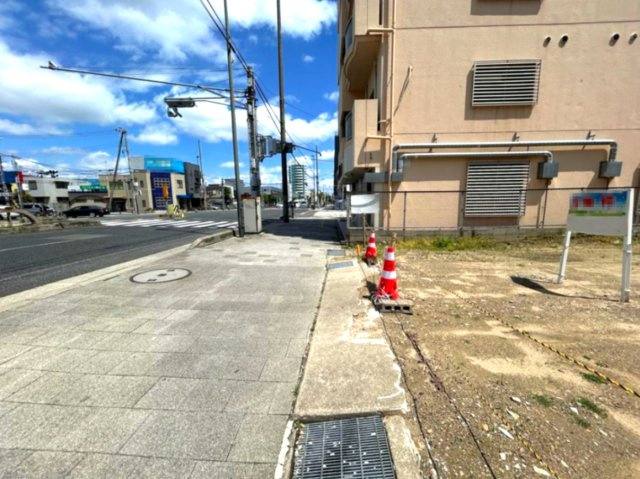 上甲子園４丁目　土地の前面道路含む現地写真|前面道路含む現地写真です