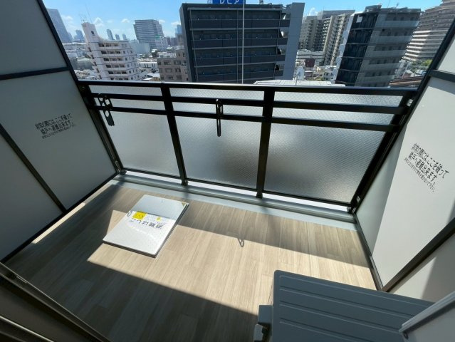 エスリードレジデンス大阪福島シティスクエアのバルコニー