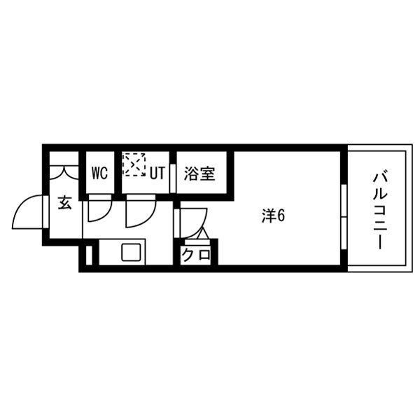 エスリードレジデンス大阪福島シティスクエアの間取り