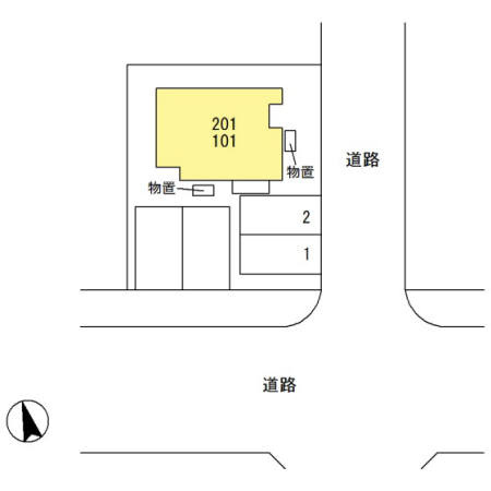 ビーパの区画図