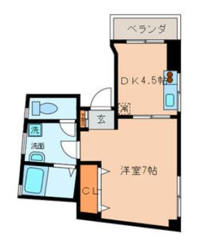 グレイスハイム駒込Ⅱの間取り