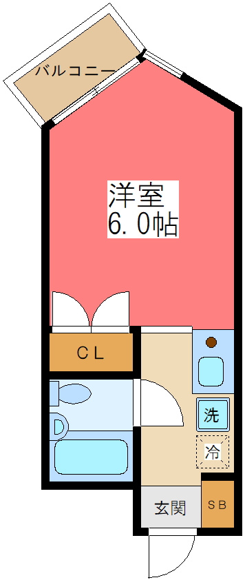 日神パレステージ代田橋の間取り