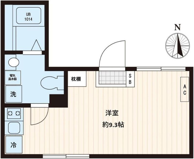 プラチナフォルム中延WESTの間取り