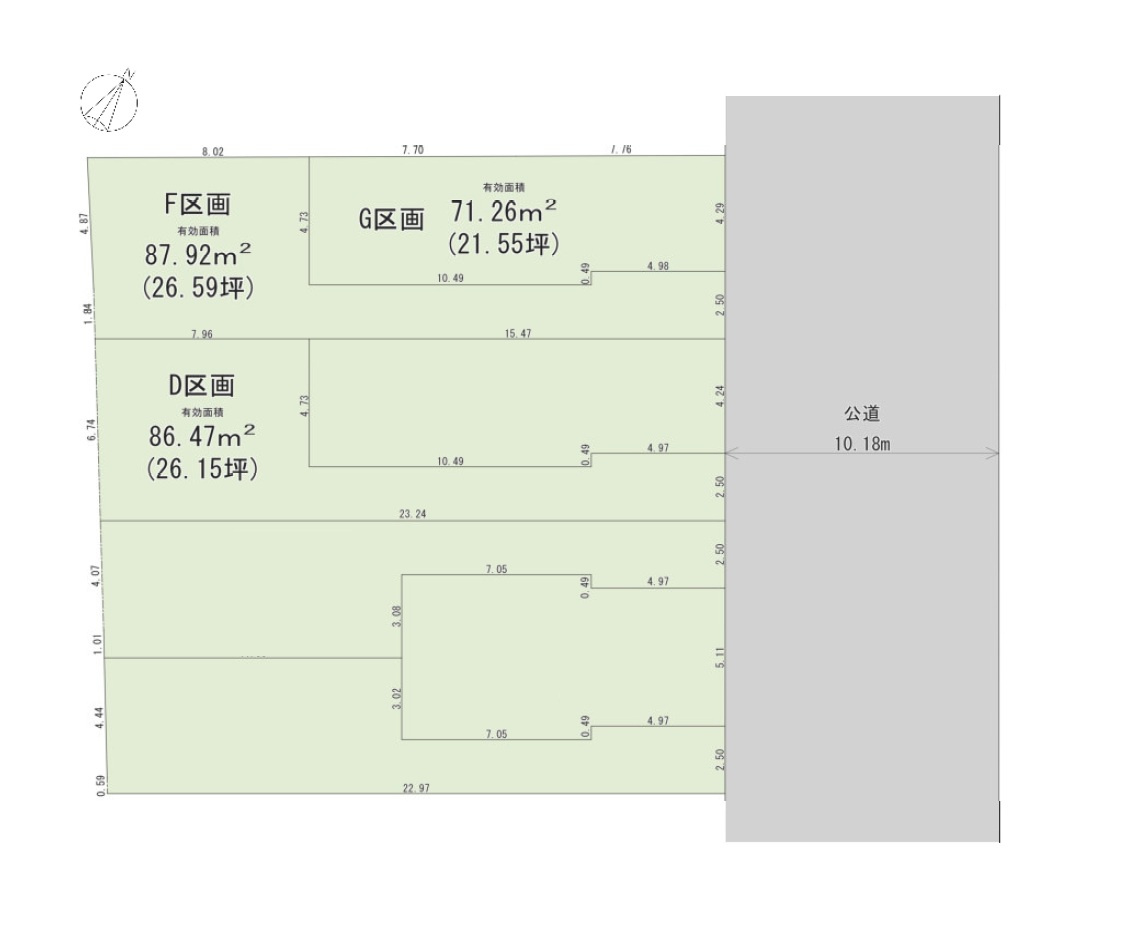 大田区東雪谷5丁目　全3棟の区画図|区画図

現地ご見学希望・資料請求などお気軽にお問い合わせ下さい！
03-5990-5201