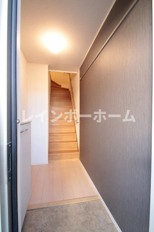 サンハイツの玄関