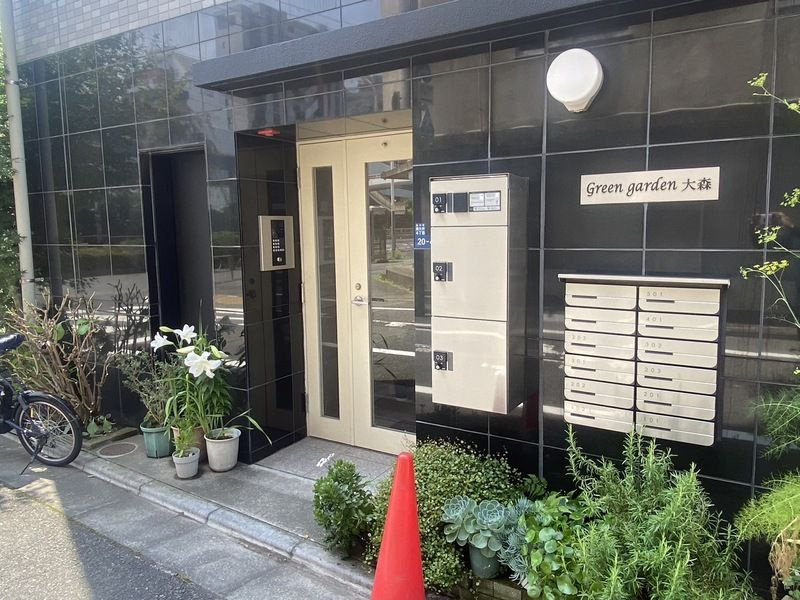 Greengarden大森のエントランス|エントランスです