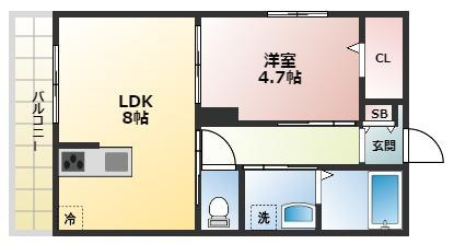 西宮市東鳴尾町１丁目の賃貸マンション