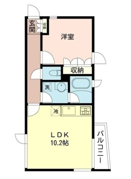 グリーンメゾン槇の間取り|間取りです。