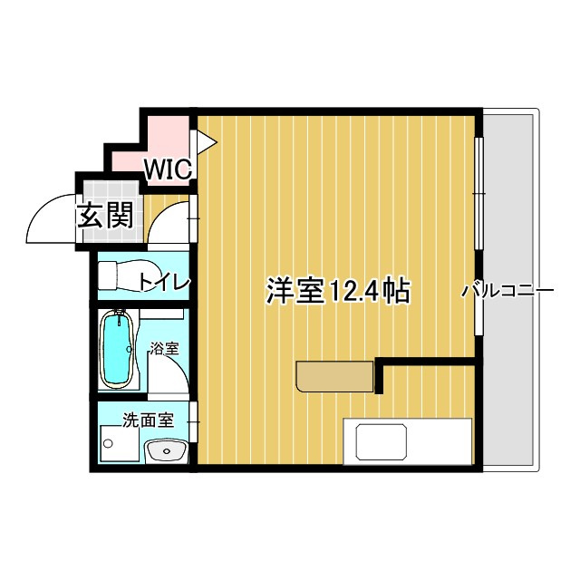 クレール十三の間取り